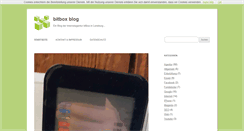 Desktop Screenshot of blog.bitbox.de