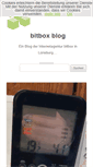 Mobile Screenshot of blog.bitbox.de